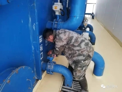 天水市人民政府 水务要闻 全面维修养护,确保疫情期间供水安全